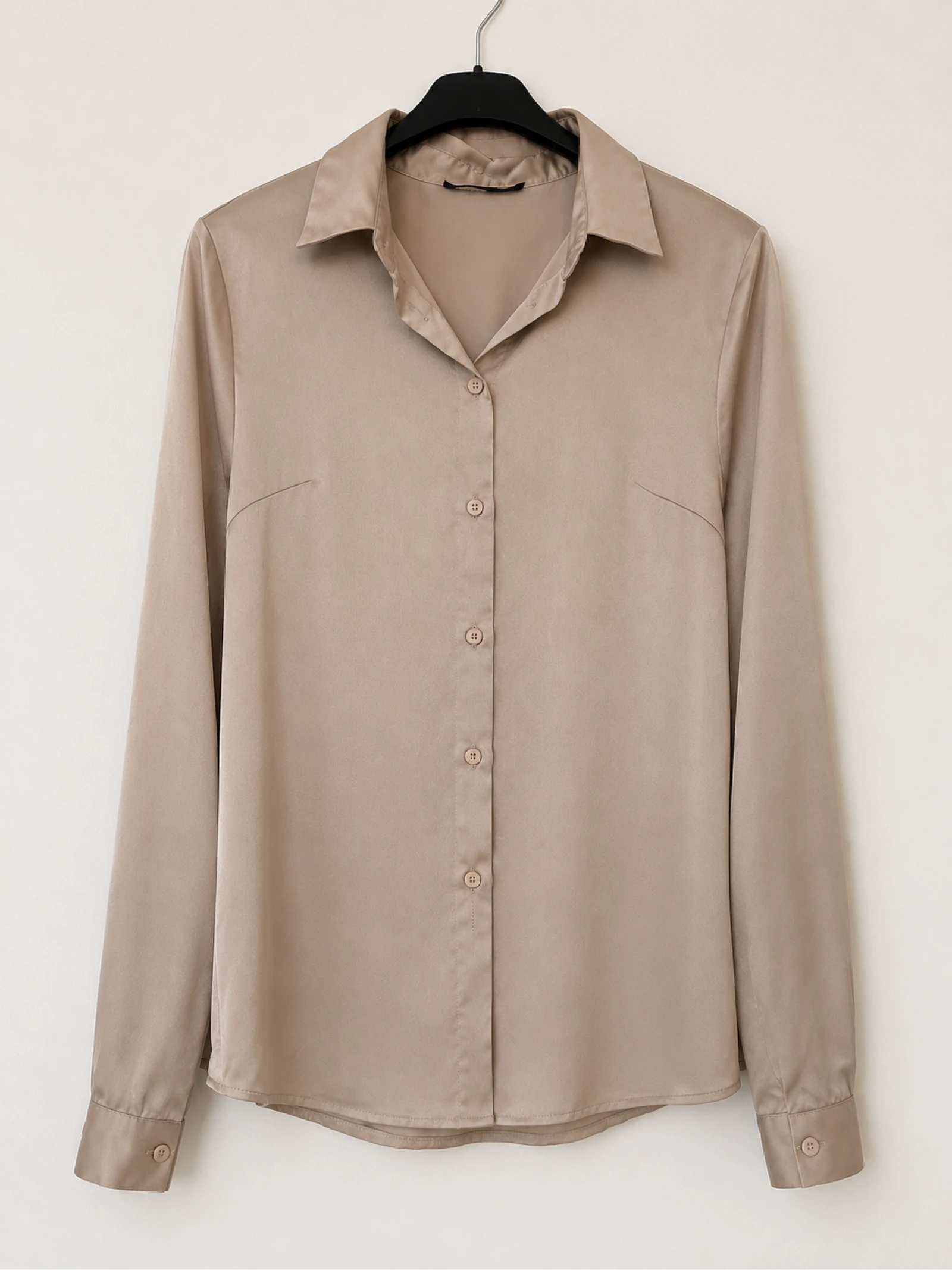 Pretty satin shirt Size M – photo 2